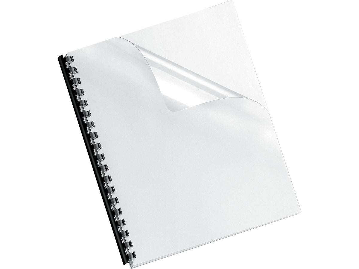 Binding Presentation Covers by Fellowes – 25 Pack, Plastic, Clear, Model 52043