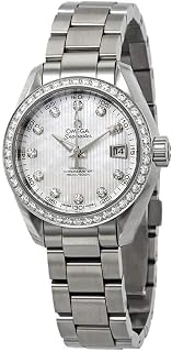 Omega Seamaster Aqua Terra Mother of Pearl Diamond Dial Automatic Ladies Watch 231.15.30.20.55.001