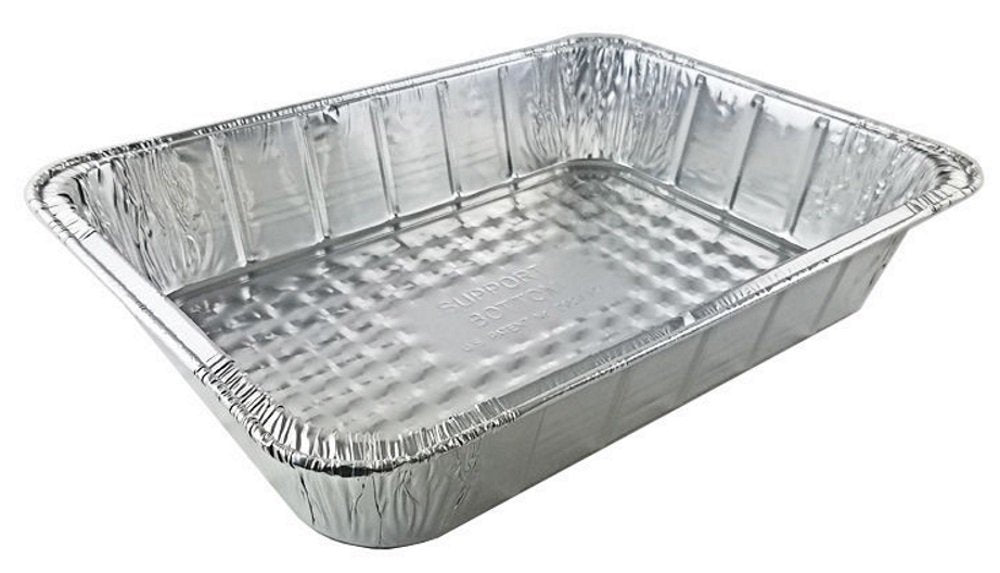 14 x 10 x 3 Deep Oblong Lasagna Casserole Bbq Aluminum Pan (pack of 10) by Handi-Foil – 14 x 10 x 3, 177 fluid_ounces, Aluminum, Silver