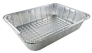 14 x 10 x 3 Deep Oblong Lasagna Casserole Bbq Aluminum Pan (pack of 10) by Handi-Foil – 14 x 10 x 3, 177 fluid_ounces, Aluminum, Silver