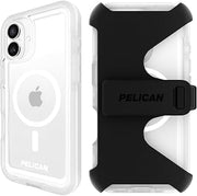 Pelican Voyager iPhone 16 Plus Case - Rugged MagSafe Phone Case - Clear