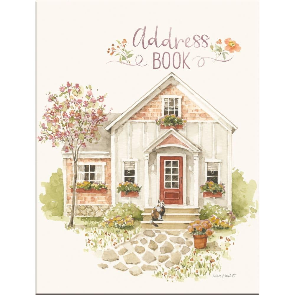Home Sweet Home Address Book by Lang – ‎standard, Paper, Multi, Model 1013252