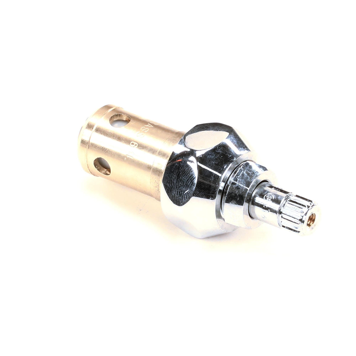 Quarter-Turn Eterna Cartridge - RTC with Spring Check, Chrome by T&S Brass – Brass, Chrome, Model 012443-40NS