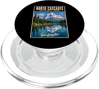 North Cascades National Park, Washington PopSockets PopGrip for MagSafe