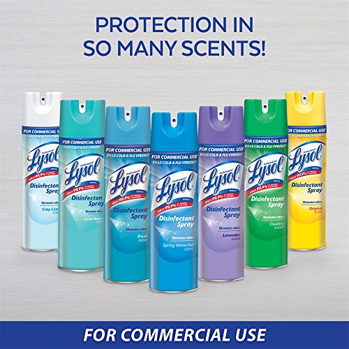 Lysol Clear / Crisp Linen / 19 Ounce (Pack of 1) All-Purpose Cleaners