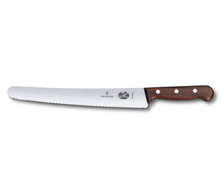 Swiss Army R.H. Forschner Bread Knife Rosewood 10.25 in by Victorinox – 10.3", Stainless Steel, Rosewood, Model 5.2930.26-X2