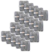 HECSKBSLV-20 Skooob Tangle Free Earbud Covers, Silver - Pack of 20