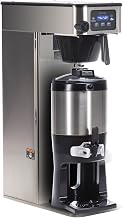 ICB-DV TF Tall Infusion Coffee Brewer Single Automatic Coffee Brewer by Bunn – Tall Dual Volt, 80.0 cups, Stainless Steel, Metallic, Model 53100.0101
