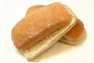 Rotellas White Sliced Ciabatta Line Hoagie, 6.5 inch -- 36 per case.