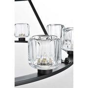 Cadence 15 Light Chandelier Black by Lighting Design – Iron, Black