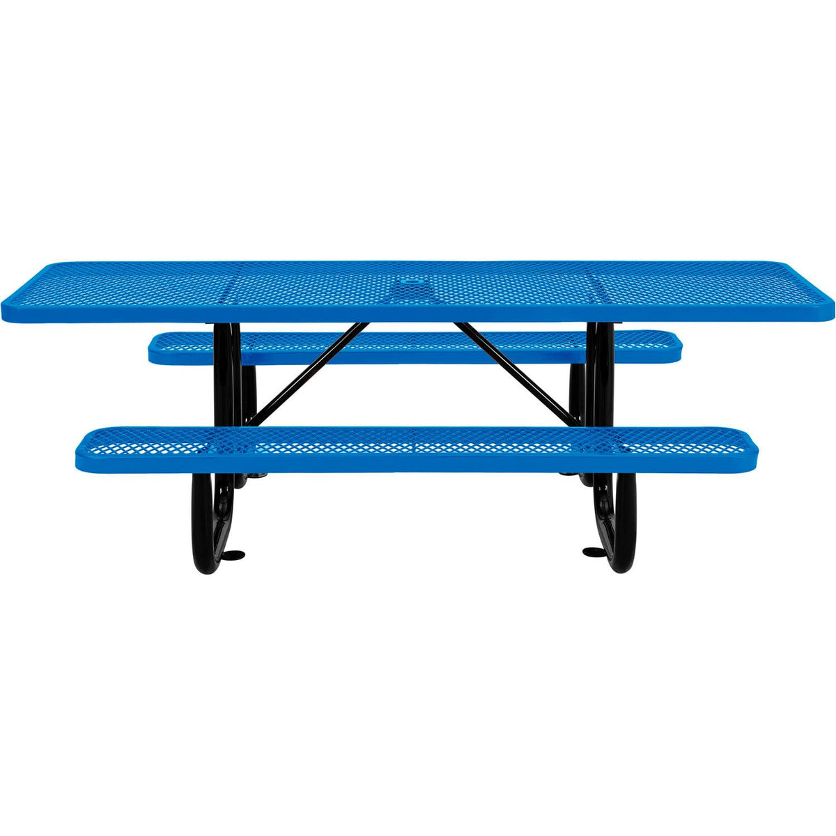 Global Industrial Blue / 96" x 60" x 29.5" / Industrial Picnic Tables