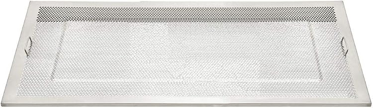 HUBERT Ice Display Riser Slanted Stainless Steel - 45" L x 21" W x 1/2" H