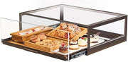 CAL-MIL 3694-84 Single Pull Out Drawer Case, Bronze, 48" x 24"