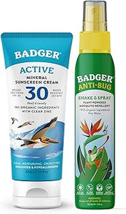 Badger SPF 30 Mineral Sunscreen and Bug Spray