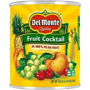 Fruit Cocktail Fruit Naturals In Juice 6 Case 105 Ounce by Del Monte – 12.75x18.69x7.25 inches, Pack of 6