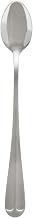 Thunder Group SLDK105 Iced Tea Spoon, 7.32", Simple line-Trimmed Handle, 18/0 Stainless Steel, Bright Finish, Dakota, Pack of 12