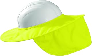 OccuNomix 899-HVYS Stow-Away Hard Hat Shade, Yellow, Medium