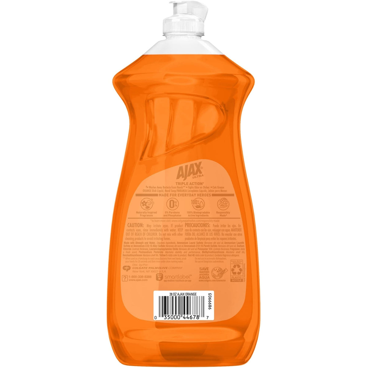 Ajax Orange / 28 Fl Oz (Pack of 9) / 9 Dish Soap