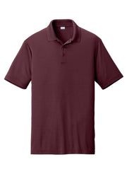 Unisex PosiCharge Competitor Polo | Casual Short Sleeve Collared Shirt for Men & Women by SPORT-TEK – Polyester, Maroon, Model ST550
