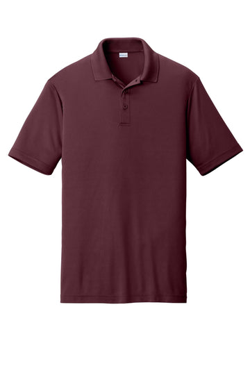 Unisex PosiCharge Competitor Polo | Casual Short Sleeve Collared Shirt for Men & Women by SPORT-TEK – Polyester, Maroon, Model ST550