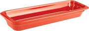 PADERNO World Cuisine 44314R06 Induction Porcelain Hotel Pan, Red, Medium