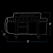 5B Ultimate Griddle Cover by PIT BOSS – One Size", Polyester, Black, Model 32124