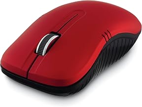 Verbatim Wireless Notebook Optical Mouse, Commuter Series - Matte Red