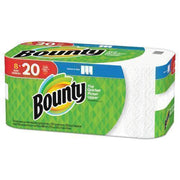 Bounty White / 1 / 138 Count (Pack of 8) Paper Towels