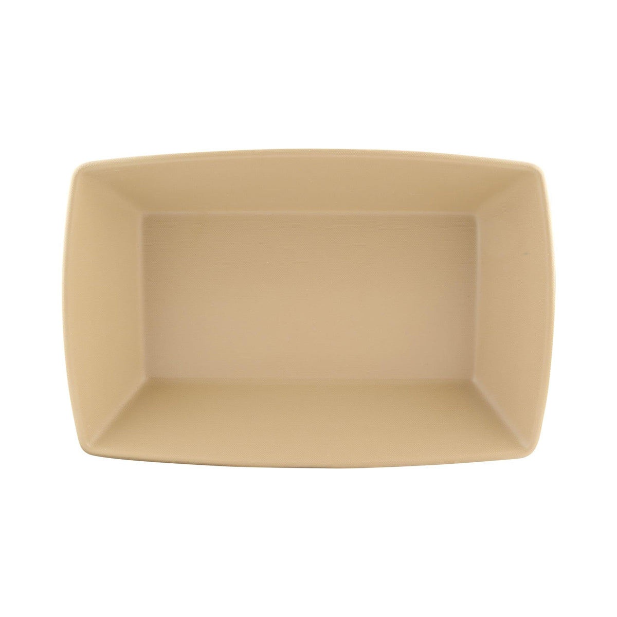 EGS Greenovations Paper Bag 18 Oz Rectangular Bowl- 6 / PK by Elite Global Solutions – 6.00x4.00x7.50, Melamine, Brown, Pack of 6, Model ECO6552-PB