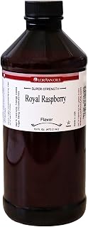 LorAnn Oils Royal Raspberry Flavor Candy Oil, 16 oz Bottle – Intense Raspberry Taste, Chocolate Soluble, Pure Botanical Extract, Versatile for Candy, Cakes, Cookies, and Frostings
