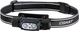Coast WPH30R 1500 Lumen Waterproof Ultra Bright IP68 USB Rechargeable-Dual Power Headlamp, 5 Modes with Spot and Flood Beams, Blue/Black