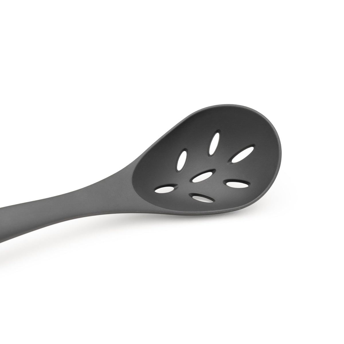 Fiberglass Slotted Spoon by Cuisipro – Medium, Glass, Black, Model CSP-7112308