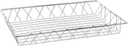 HUBERT Wire Basket Chrome Plated Steel - 18"L x 12"W x 2"H