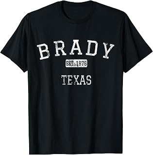 Brady Texas TX Vintage T-Shirt