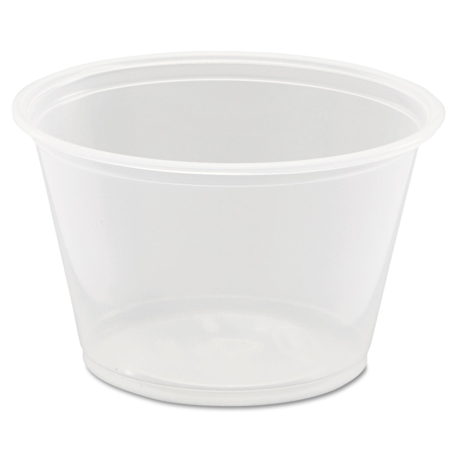 Dart 400PC 4 oz Clear PP Portion Container (Case of 2500)