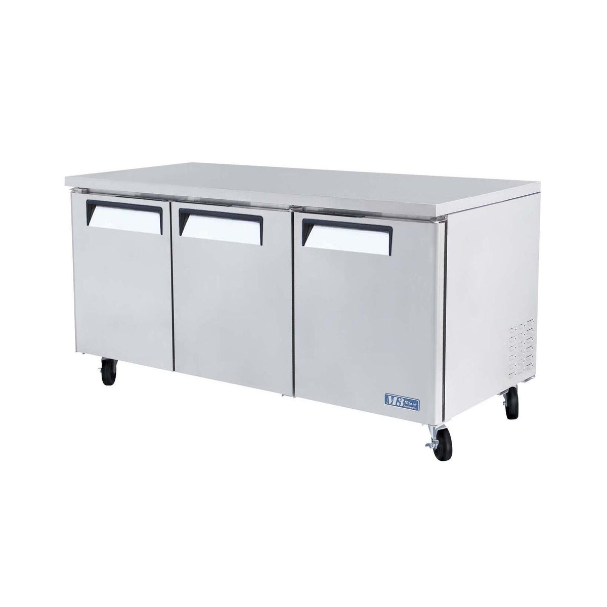 Undercounter Refrigerator - Standard 3 Doors by Turbo Air – 19.0 cubic_feet, Model MUR-72