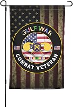 US Chemical Corps Gulf Combat Veteran Double Sided Flag Outdoor Indoor Lightweight Garden Decor31