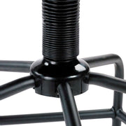Task Stool with Spider Base by Global Industrial – Large, polyurethane, Black, Model 516125