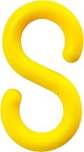 Mr. Chain Connecting S-Hooks, 1.5", Yellow, 10/Pack