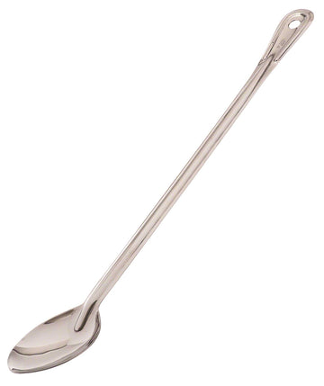 Browne 21" Extra-Long Handled Solid Serving Spoon by Browne Foodservice – 21-Inch, Stainless Steel, Silver, Model 4781