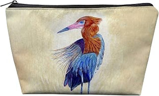 PC1133 8.5 x 6 in. Reddish Egret Portrait Pouch Multicoloured
