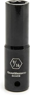 GEARWRENCH 1/2" Drive Deep Impact SAE Socket 9/16", 6 Point - 84549N
