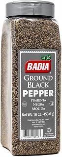 Badia Ground Black Pepper, 16 oz – Pure Bold & Aromatic Spice for Cooking