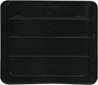 Akro-Mils 41284 Plastic Width Dividers for AkroBins Super-Size Heavy Duty Stackable Storage Bins Model 30284, Custom Storage Inserts for Tools, Parts & Supplies, 2-Pack, Black