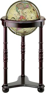 Replogle Globes Lancaster Illuminated Globe, Antique Ocean, 12-Inch Diameter