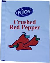 Sugar Foods Red N joy Crushed Red Pepper, 1 Gram -- 500 per case.