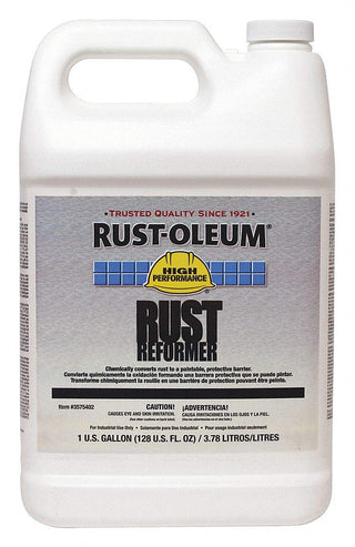 402 Rust Reformer by Rust-Oleum – 128 Fl Oz (Pack of 1), Blend, Flat Black, Model 3575402