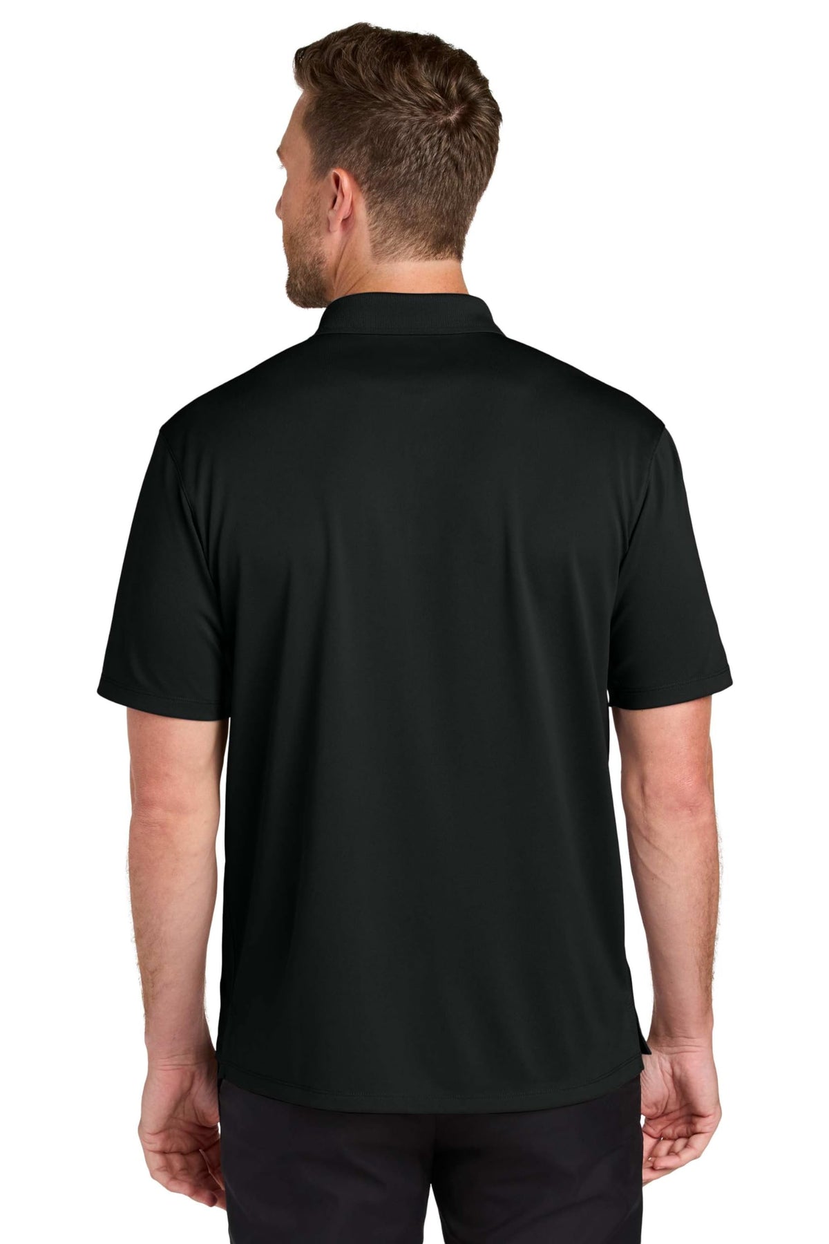 Unisex Wearever Performance Pique Polo Black by Port Authority – X-Small, Black