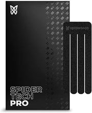 Spidertech Small Fan Pro-Cut Kinesiology Tape (20 Pack) (Black)