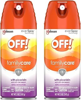 OFF! Family Care Picaridin Aerosol, 5 Ounce (Pack of 2)